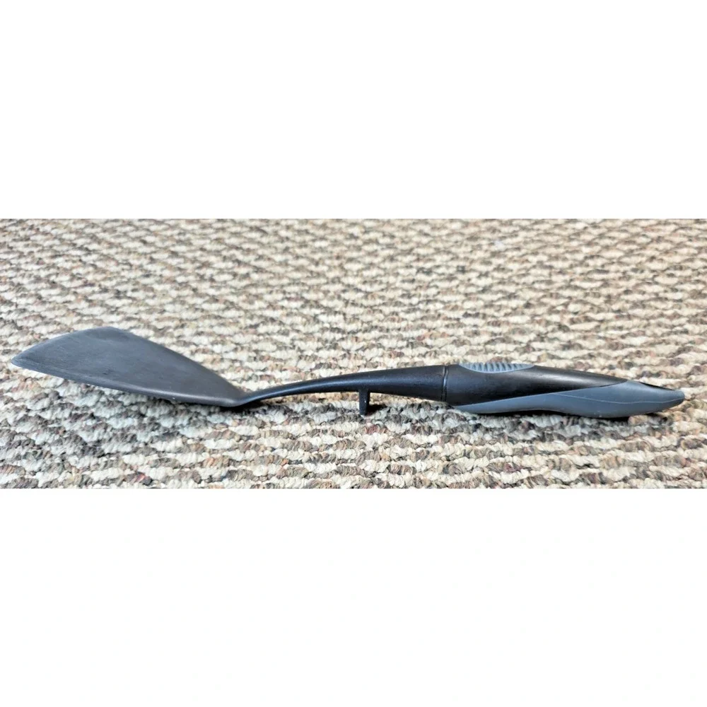 Rubbermaid Black Gray Nylon Spatula Heat Resistant 14.25 Inch Kitchen Tool